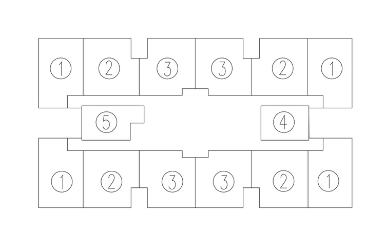 天行健·云谷楼层平面图