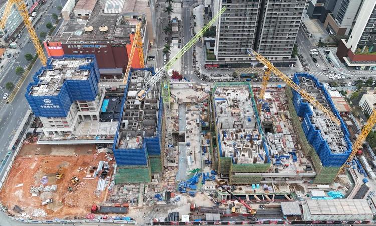 珺悦ROYAL PARK施工进度图