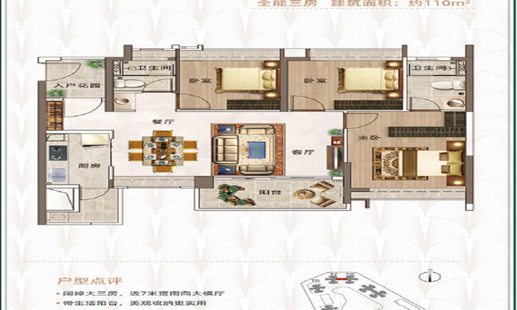 富力新城楼层平面图