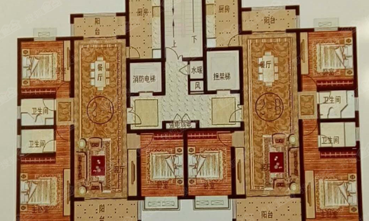 东信公馆楼层平面图