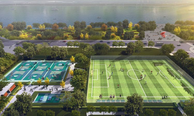 柳州万科城实景图