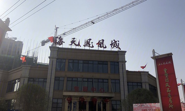 海天·凤凰城施工进度图