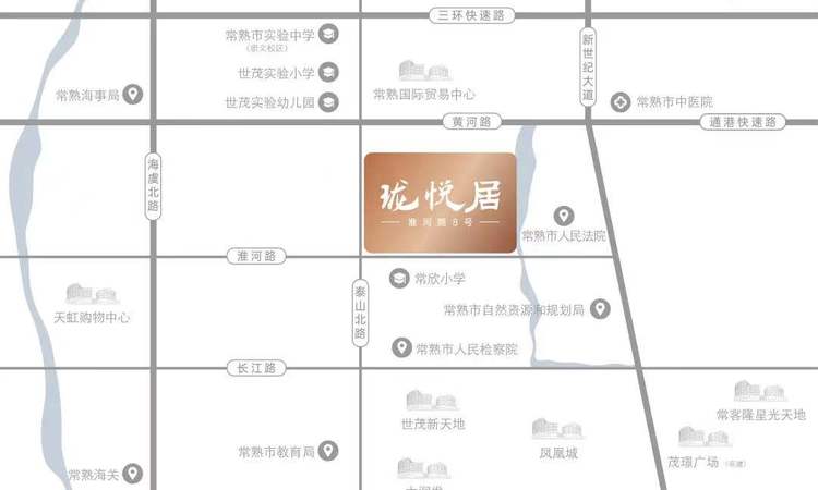 珑悦居交通图