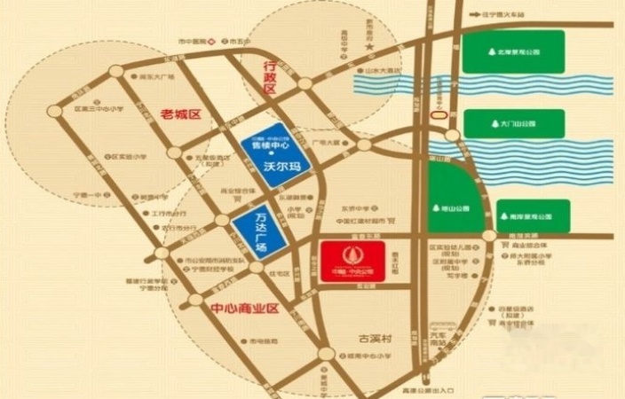 中融中央公馆实景图