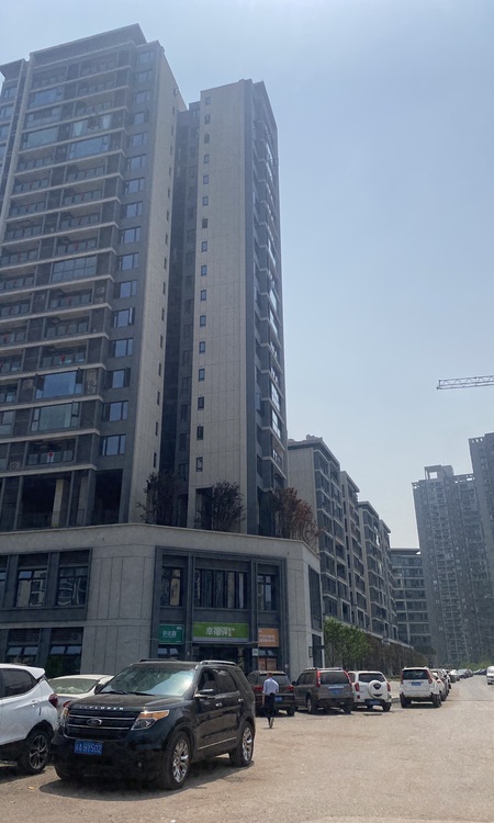 万科清水甲第施工进度图