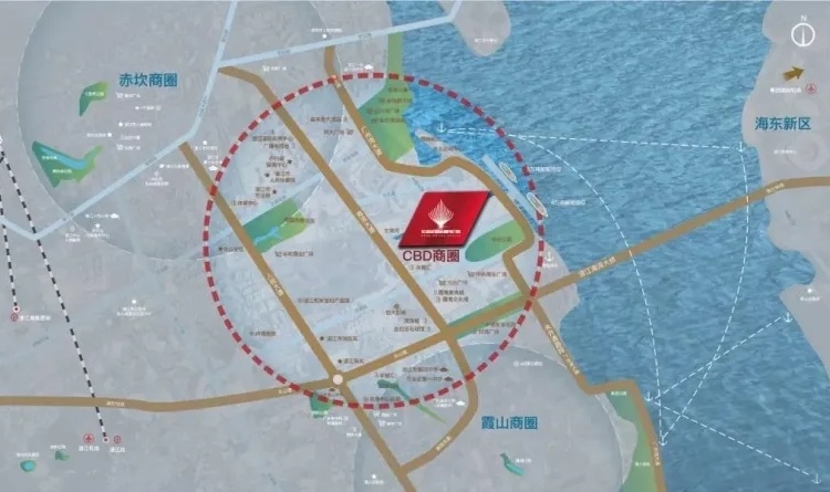 湛江招商国际邮轮城交通图