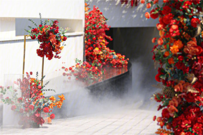 越秀悦映湖山实景图