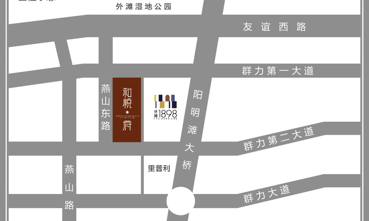 和悦府交通图