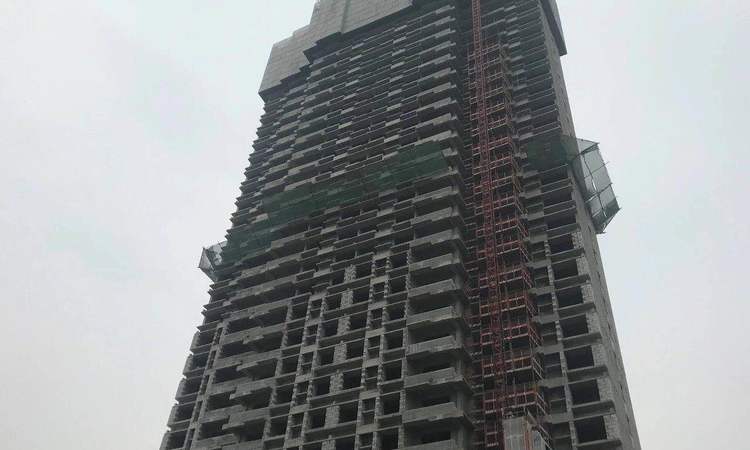 华地翡翠公园施工进度图