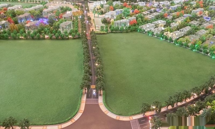 中建·大观天下实景图