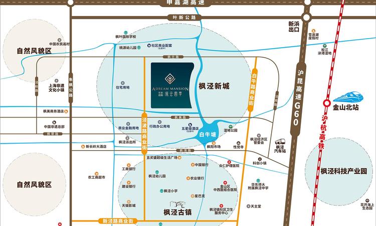 华发招商依云四季交通图