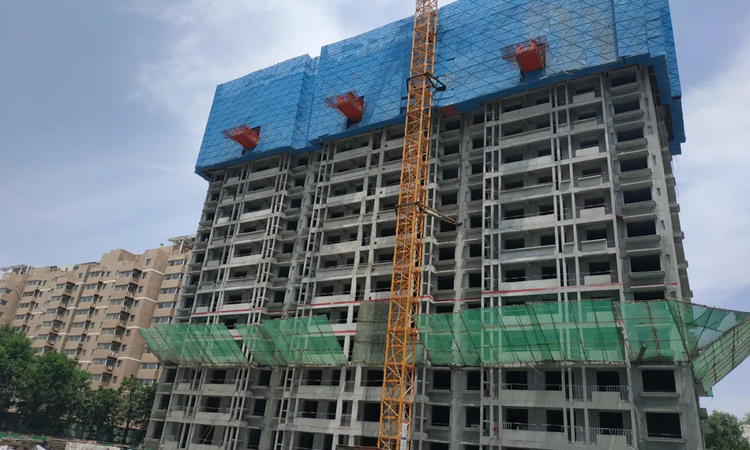 牡丹华都施工进度图