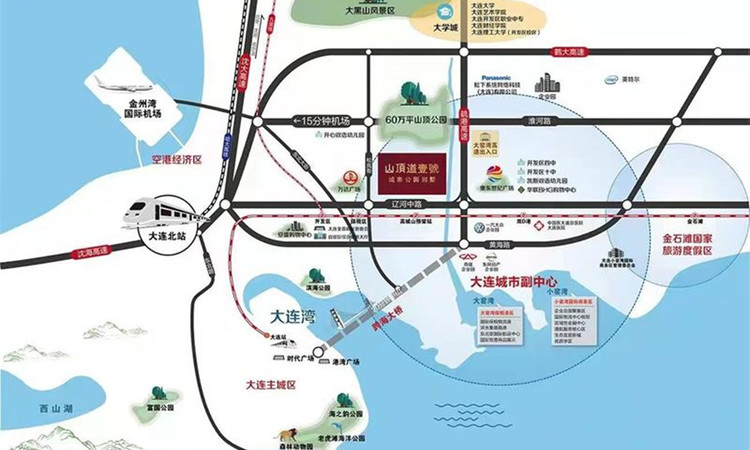 山顶道壹号交通图