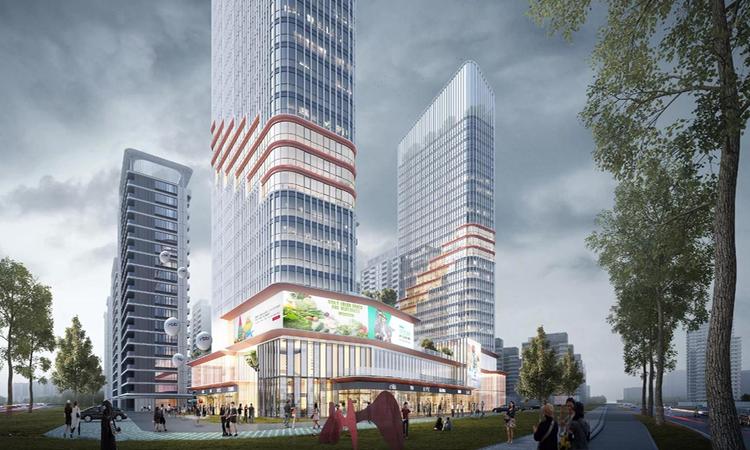 杭黄未来社区效果图