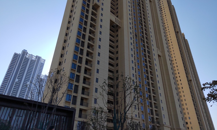 金色港湾君临水岸实景图