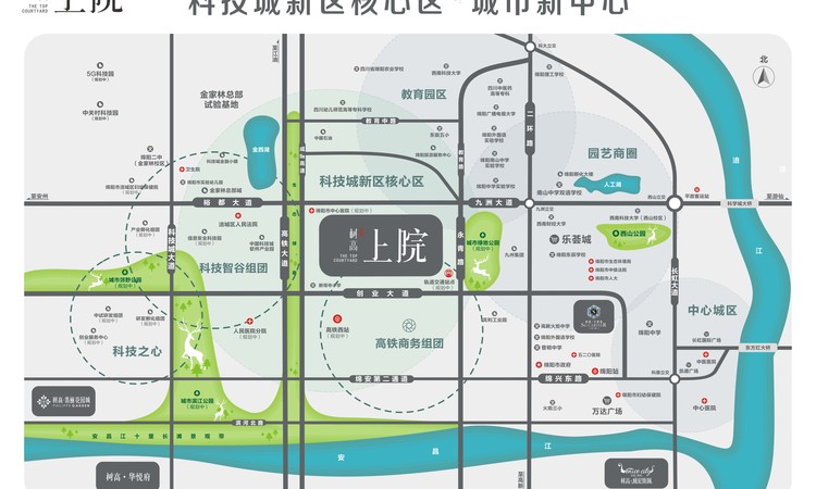 树高·上院交通图