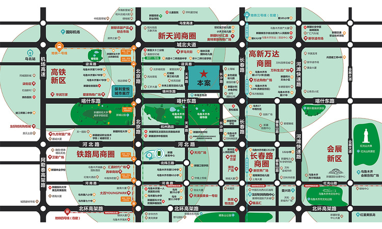 保利·堂悦交通图