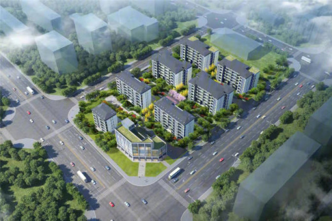 蓝城坤悦云庐效果图