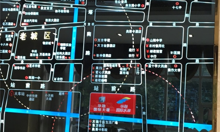 华融国际大厦交通图