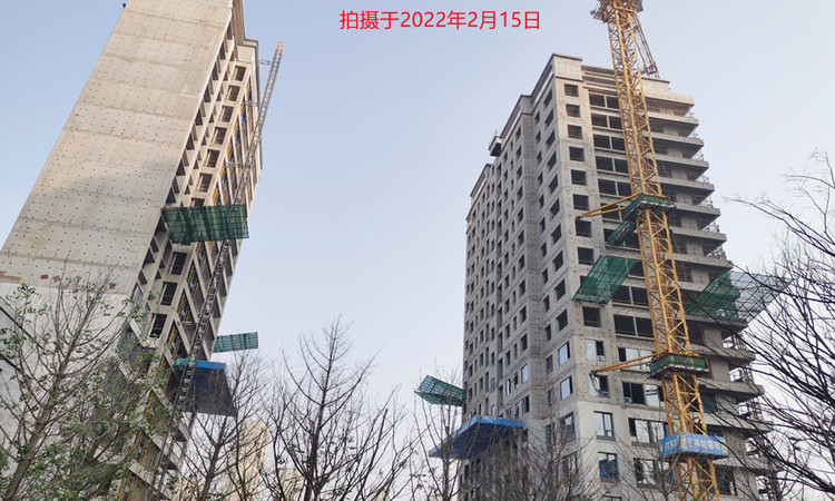 万科·锦宸施工进度图