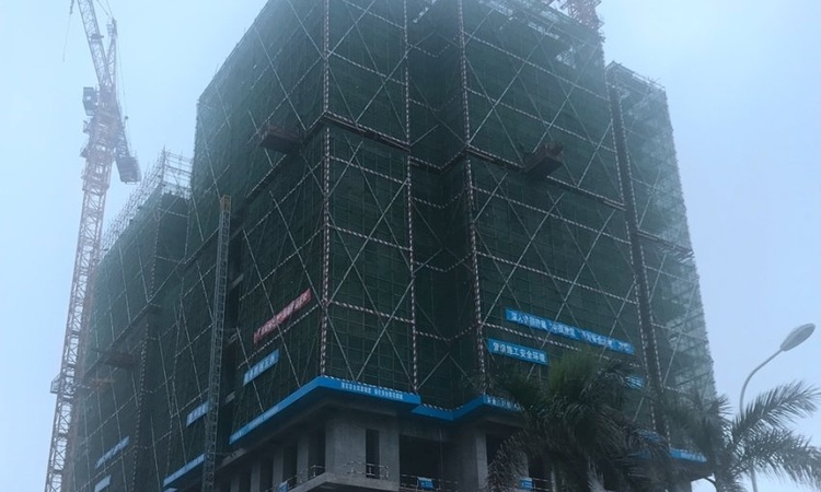 广粤锦泰·首座施工进度图