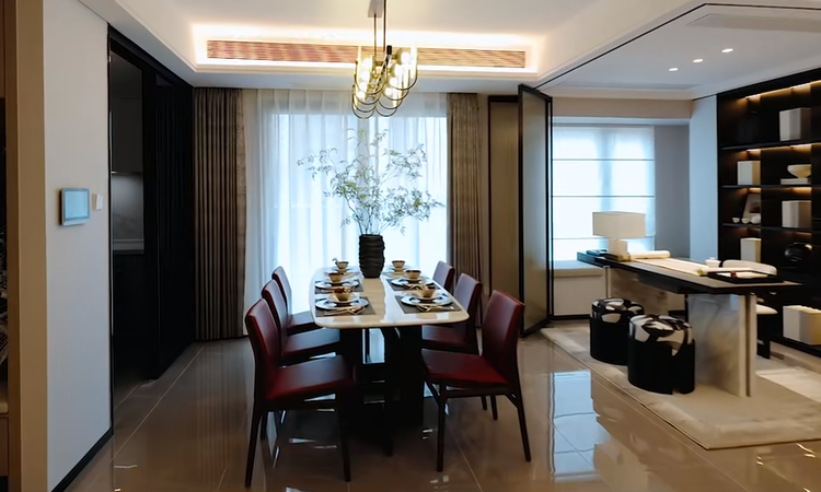 岗宏融湖盛景样板间