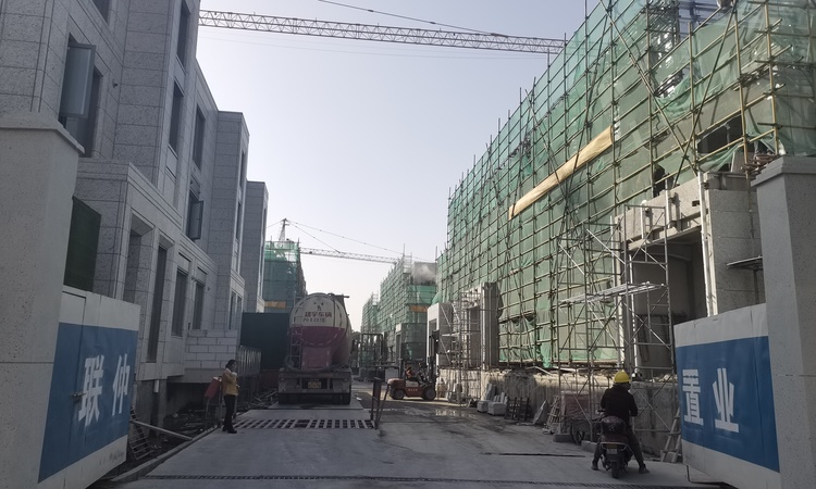 联仲都悦汇施工进度图