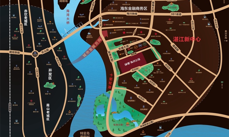 绿地新里·海玥公馆交通图