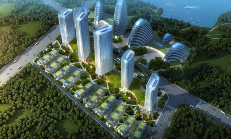 智慧车都青年城效果图