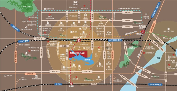 创维·麒麟湖小镇交通图