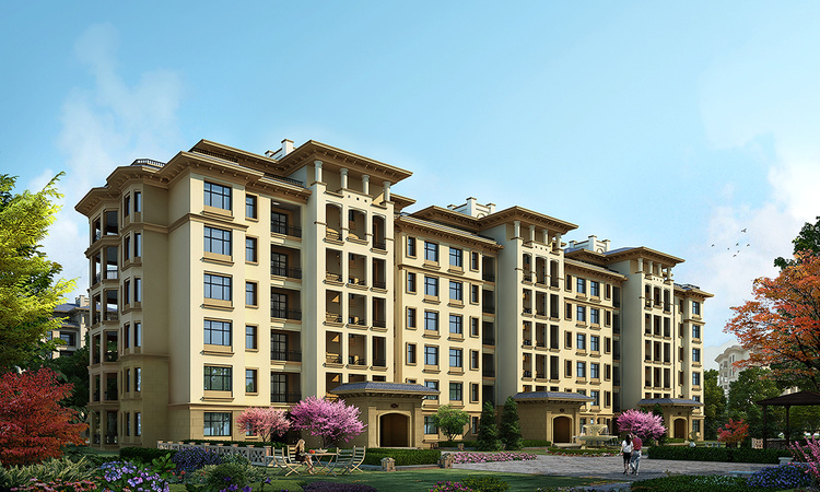 泰丰翠屏山水效果图