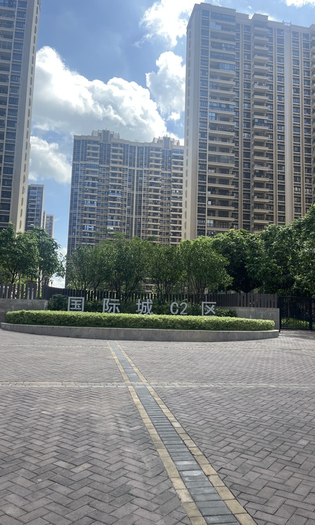 珠江壹城·国际城施工进度图