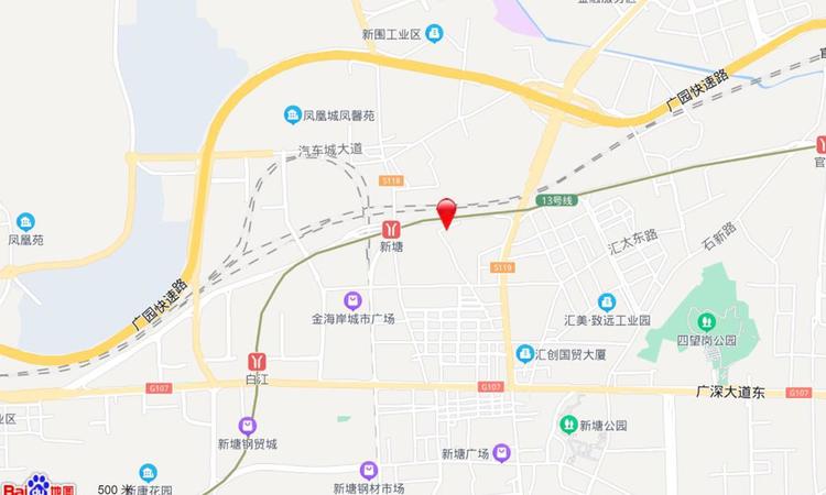 越秀·星耀TOD交通图
