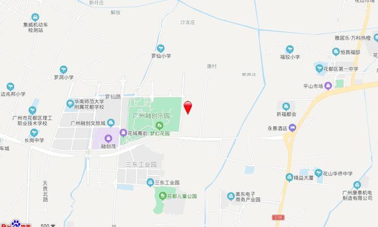 广州恒大悦府交通图