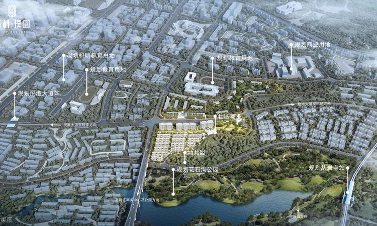 万科·璞园周边配套图