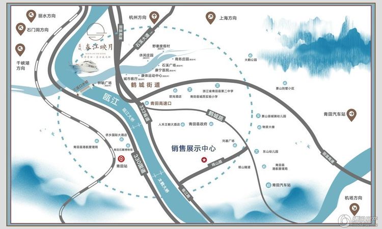 蓝城春江映月楼层平面图