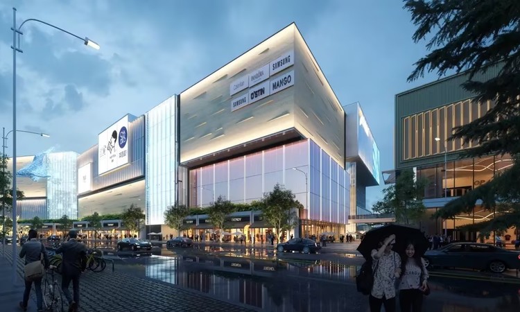 招商潘广路TOD项目效果图