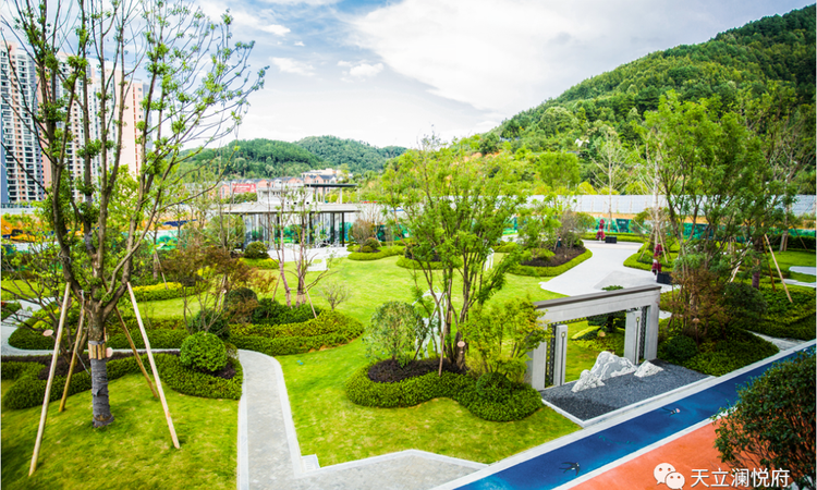 天立澜悦府实景图