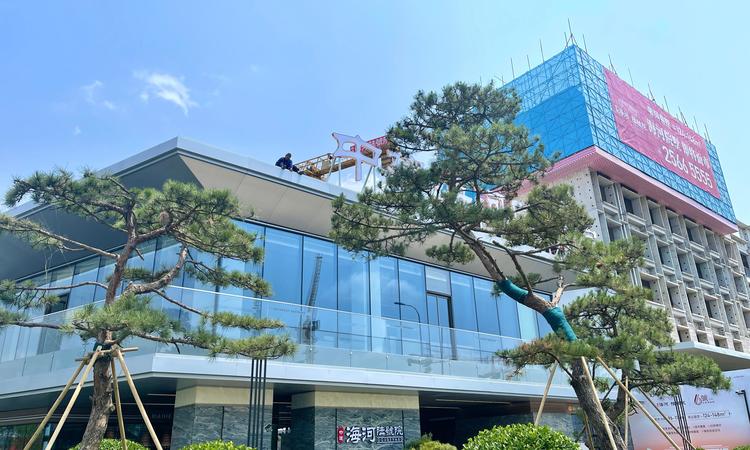 中建海河陆號院实景图