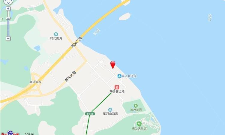 中交国际邮轮广场交通图