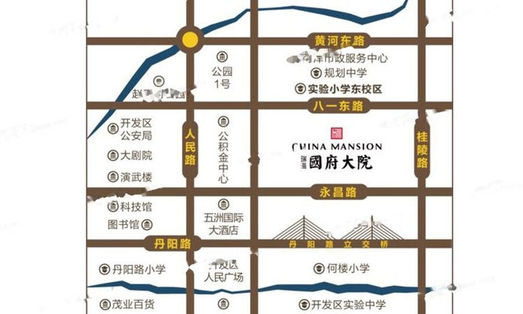 瑞海国府大院交通图