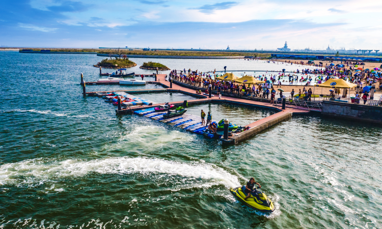 力高阳光海岸实景图