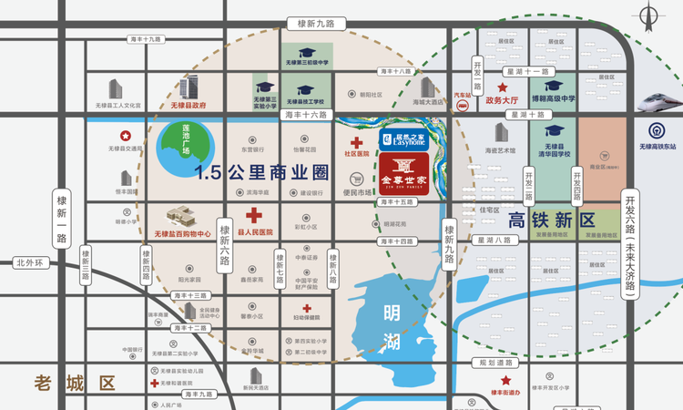 居然之家·金尊世家交通图