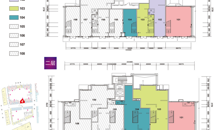 厚德锦街楼层平面图