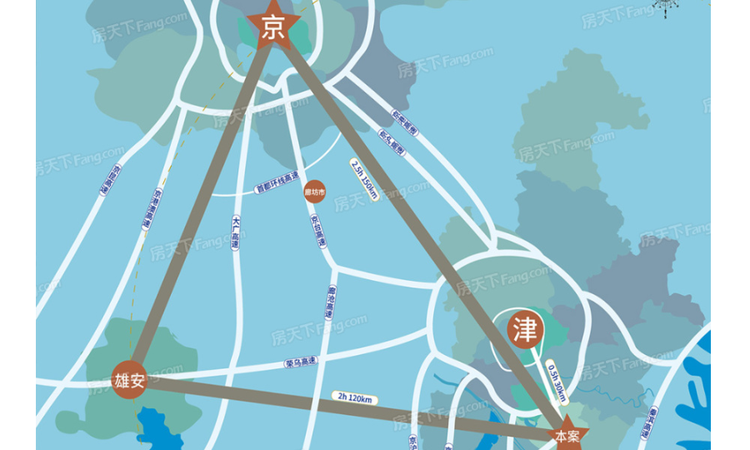 融创阿朵云岛交通图