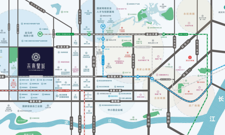 未来星城交通图