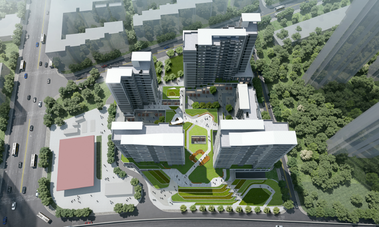 城投墨北璟苑效果图