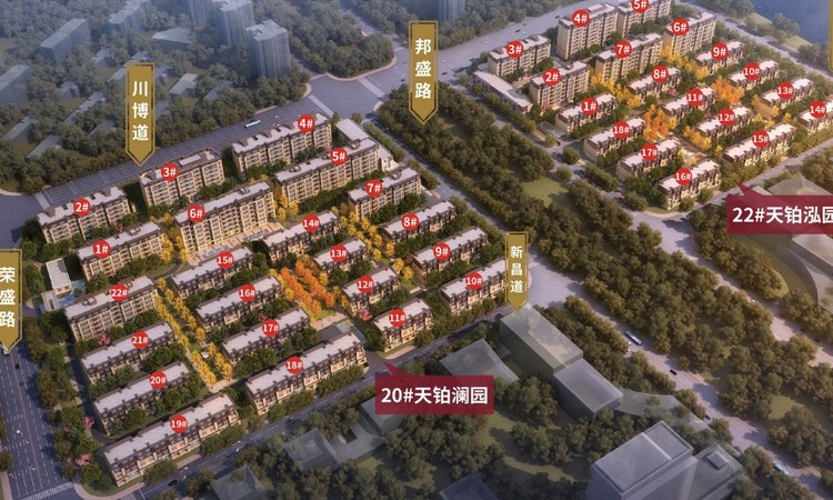 红星天铂湾效果图