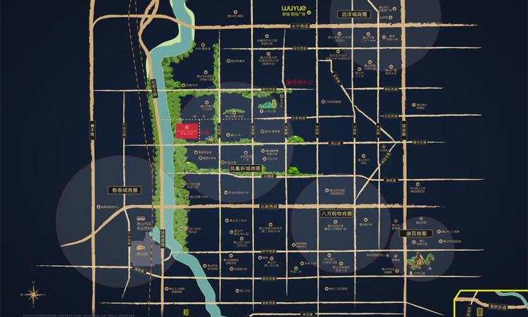 荣盛新城·熙堂尚院周边配套图