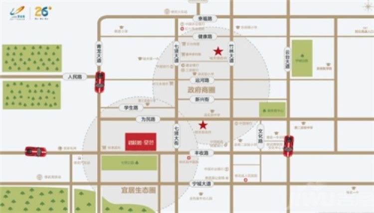修武碧桂园星荟交通图